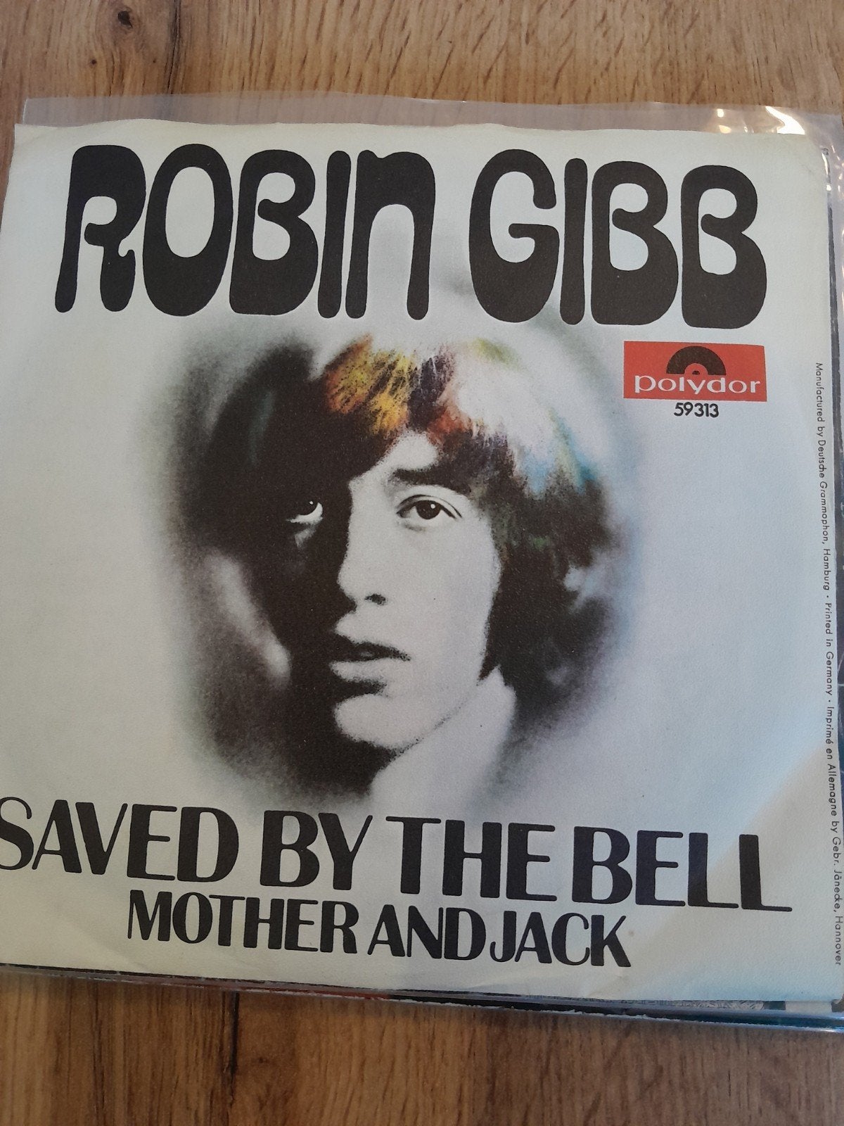 robin gibb 7inch saved by the bell, Ophalen of Verzenden, Zo goed als nieuw, Pop