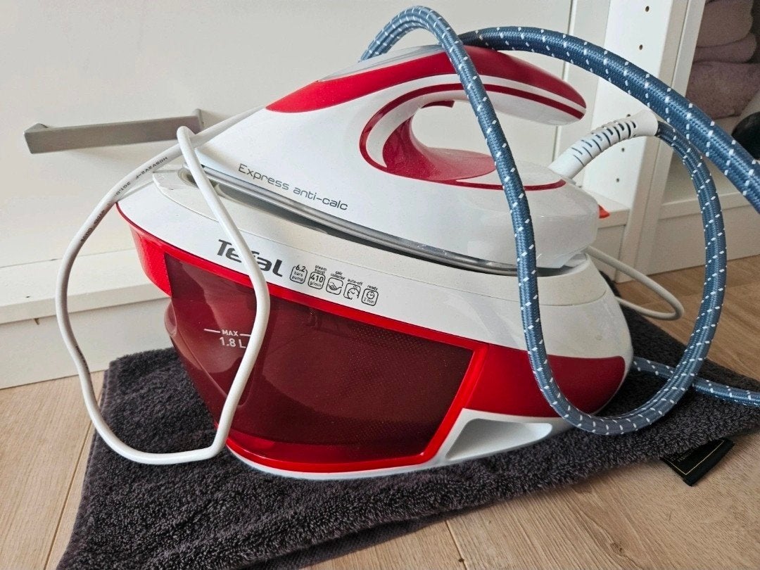 Tefal Express Anti-Calc Stoomstrijkijzer, Witgoed en Apparatuur, Strijkijzers en Strijkplanken, Ophalen of Verzenden, Gebruikt