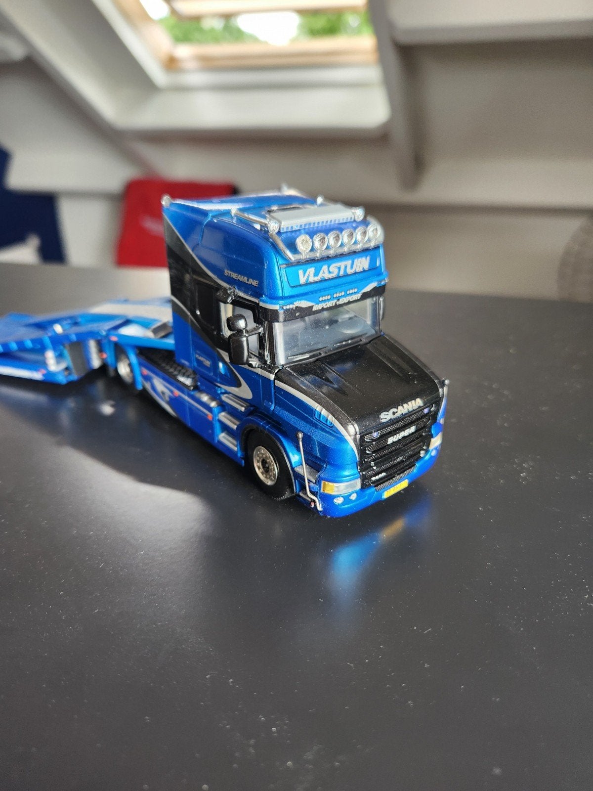 Vlastuin scania torpedo, Groter dan 1:32, Zo goed als nieuw, Truck, Ophalen