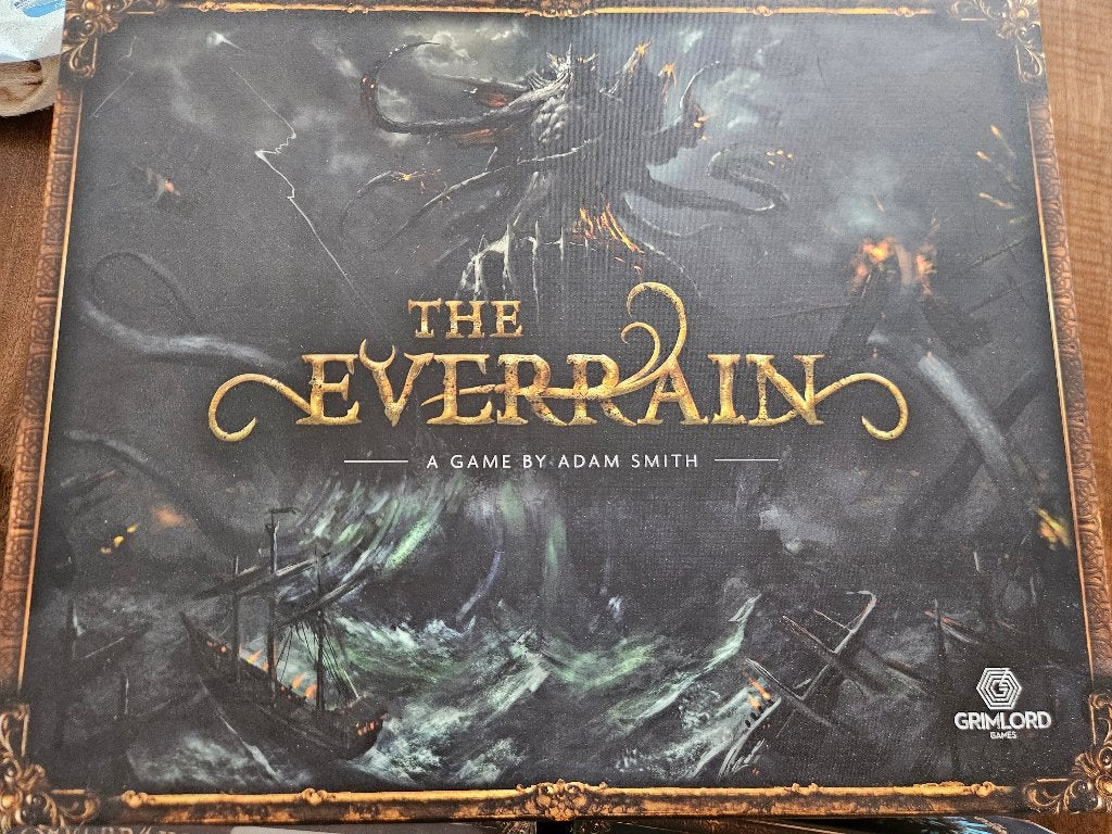 Everrain kickstarter (sundrop), Hobby en Vrije tijd, Een of twee spelers, Verzenden, Zo goed als nieuw, Grimlord games