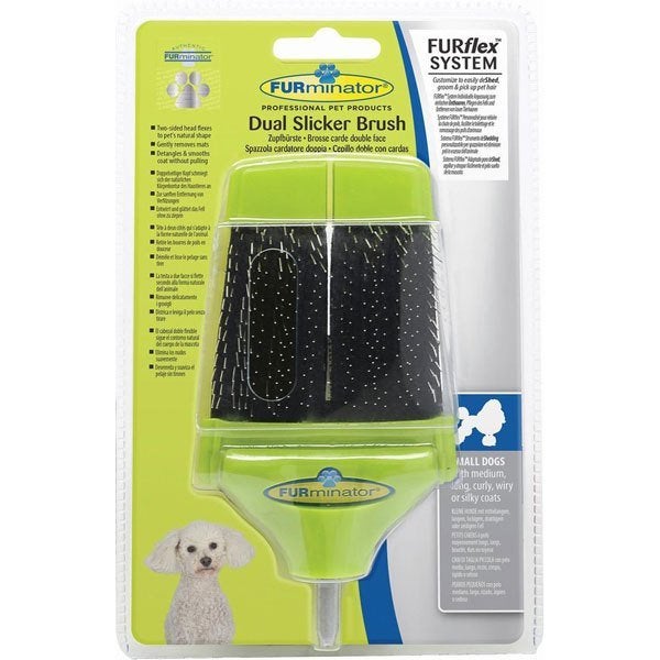 FURminator dual slicker brush small dogs, Overige typen, Overige merken, Nieuw, ...