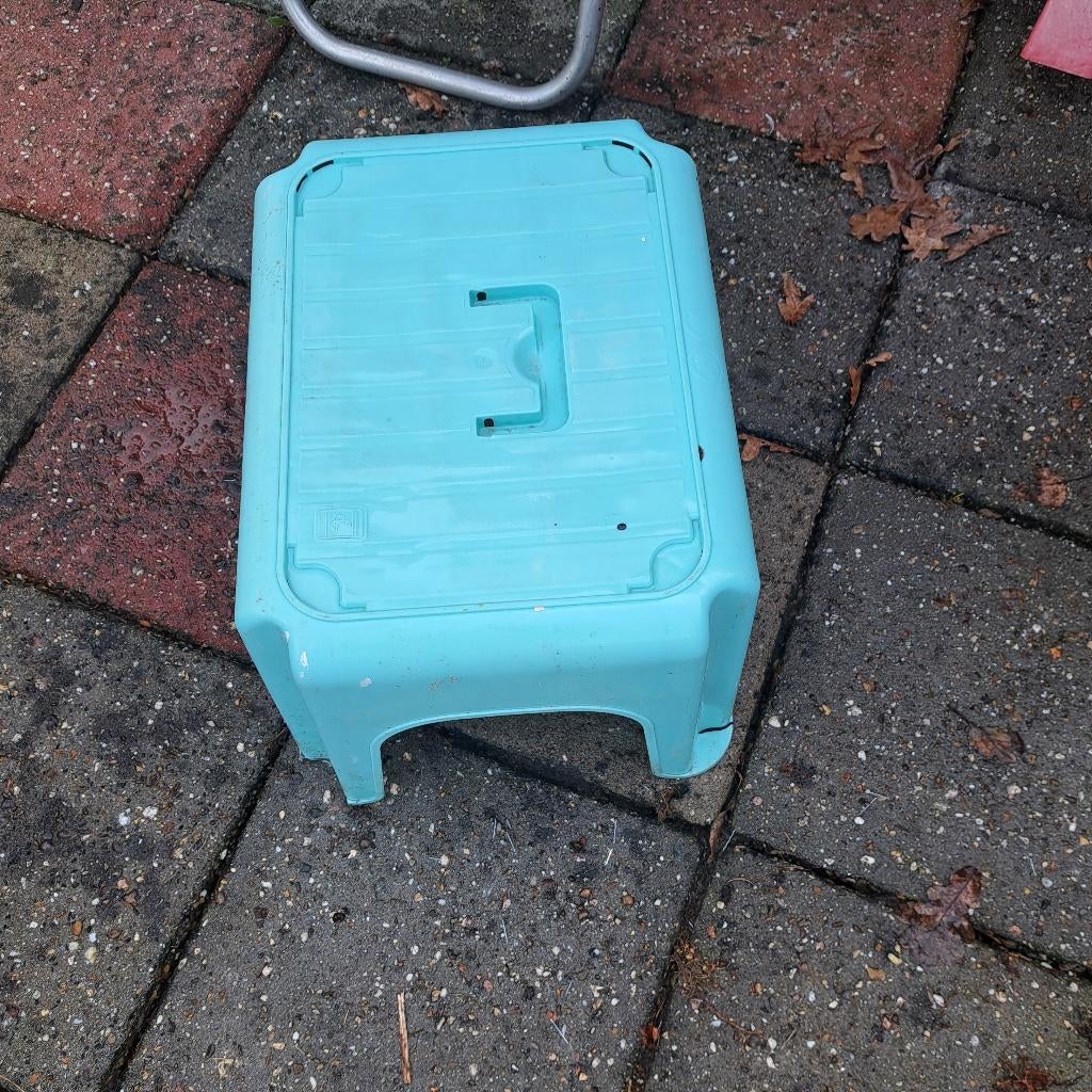 Krukje/opstapje, Ophalen, Gebruikt, Kunststof