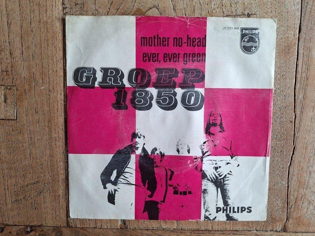 Groep 1850, Mother no-head,JF 333901,1967, Psychedelic Rock, 7 inch, Ophalen of Verzenden, Zo goed als nieuw, Pop
