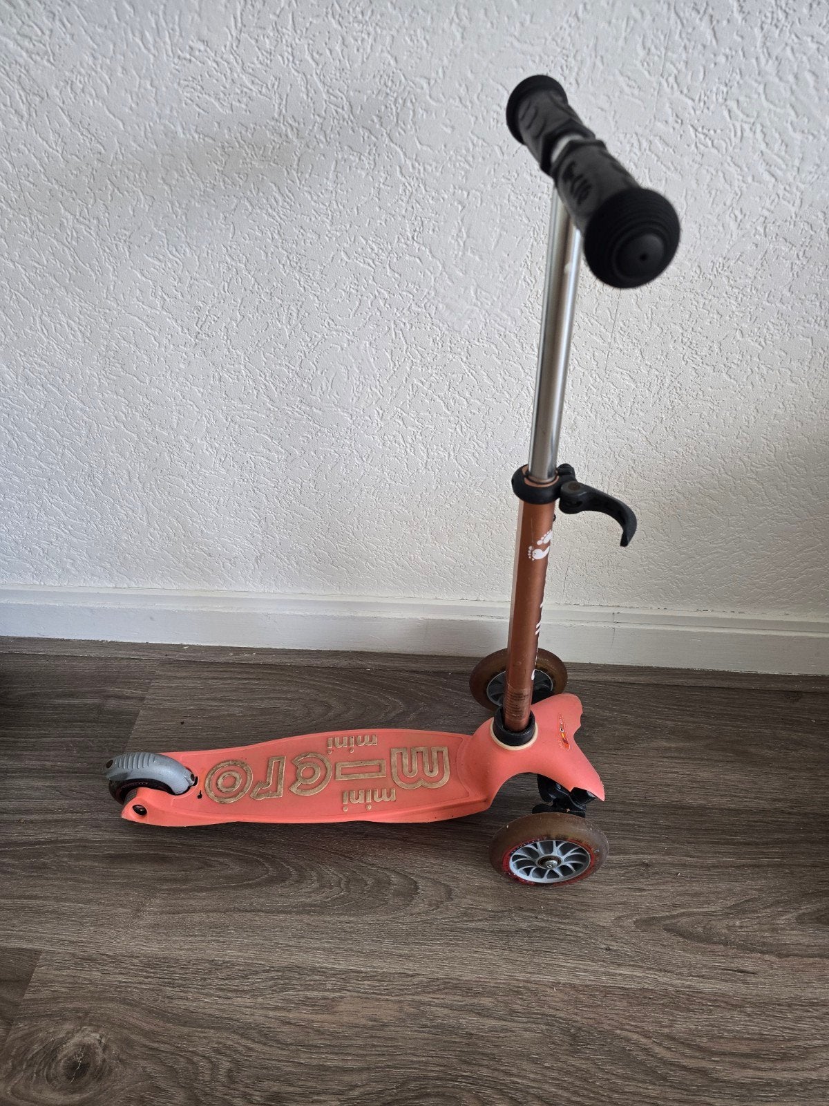 Mini Micro Step - Roze/Oranje, Fietsen en Brommers, Steps, Gebruikt, Gewone step, Ophalen of Verzenden