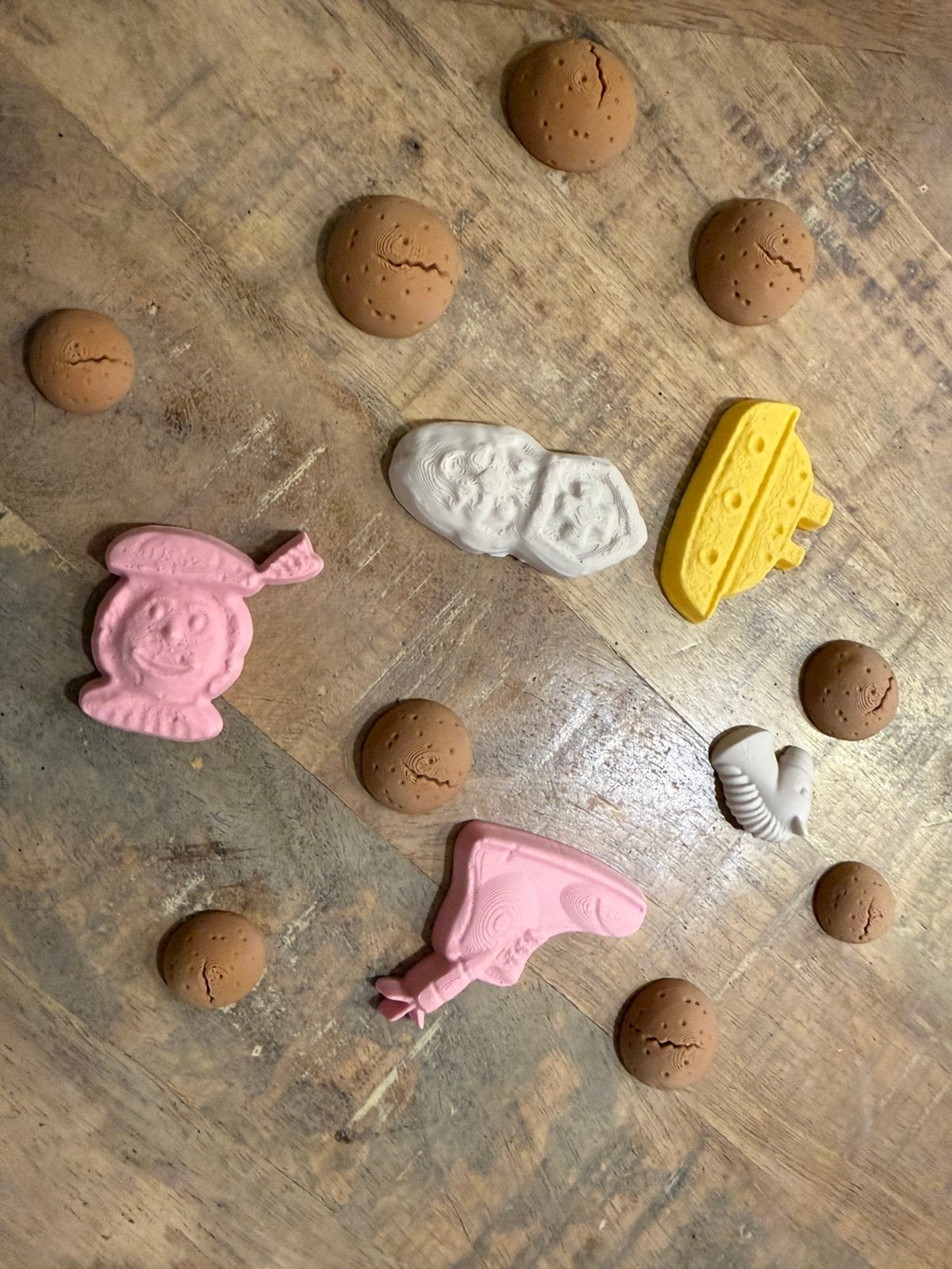 Stooigoed decoratie sinterklaas 4 groot 1 klein, Ophalen of Verzenden, Zo goed als nieuw