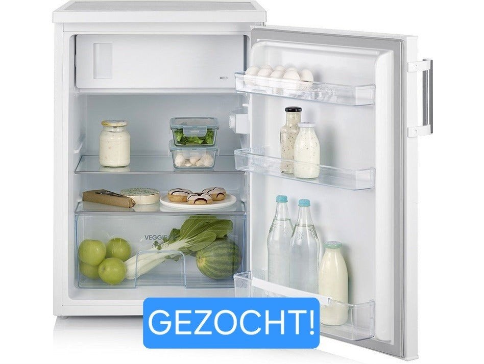 Gezocht tafelmodel koelkast met vriesvak!, Ophalen, Met vriesvak