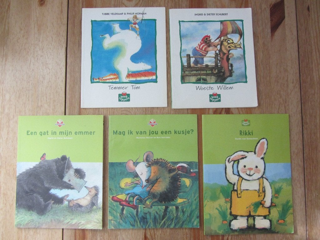 Heel veel Boektoppers, Leesleeuw, kleuterlijsters, Boeken, Gelezen, Fictie algemeen, Jongen of Meisje, Ophalen of Verzenden