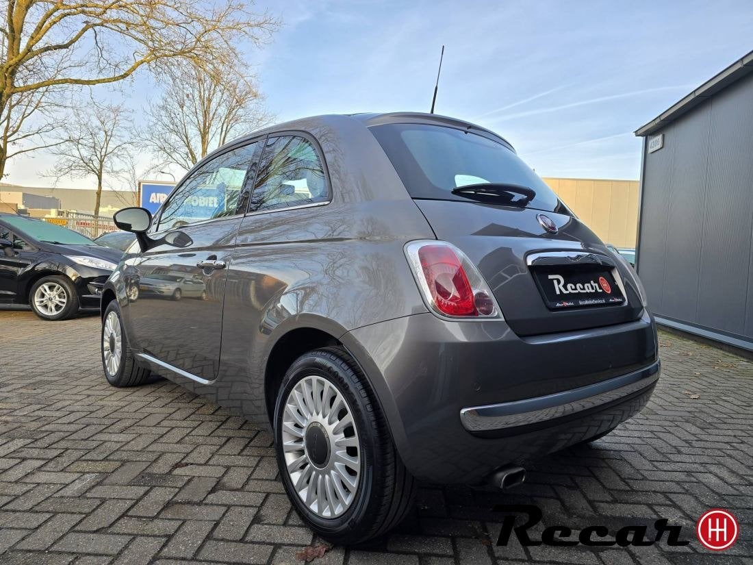 Fiat 500 - 1.2 Lounge/Airco/Panorama/Pdc/Distb.Vv., Auto's, Voorwielaandrijving, Euro 5, Gebruikt, 1242 cc