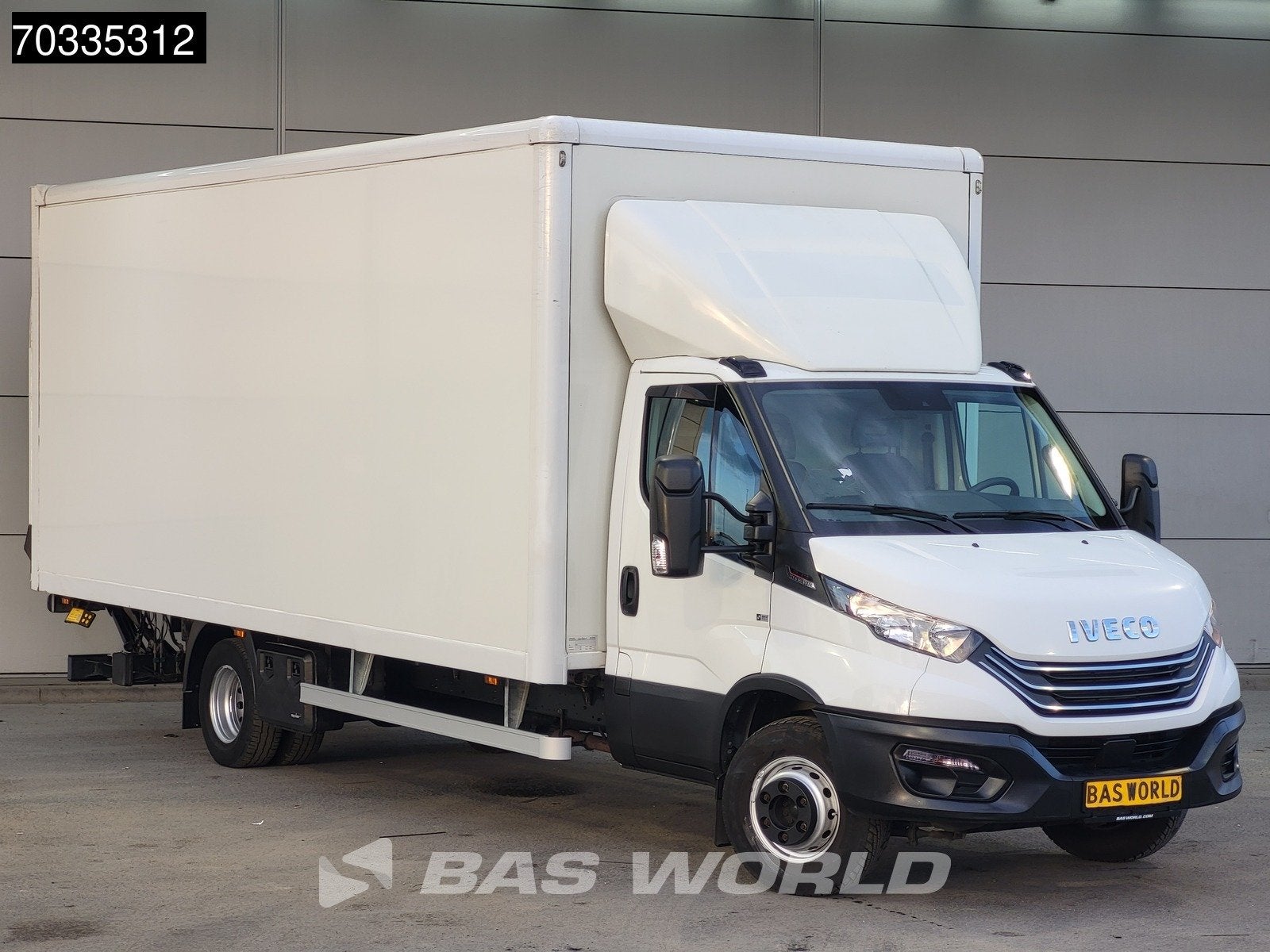 Iveco Daily 72C21 3.0L Automaat 1000KG Laadklep Luchtvering, Automaat, Stof, Gebruikt, Euro 6