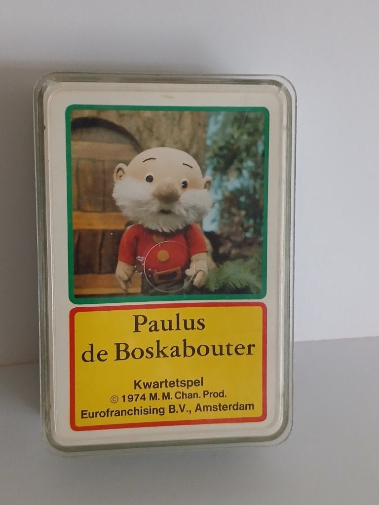 Vintage Kwartet Paulus De Boskabouter, Ophalen of Verzenden, Zo goed als nieuw, Kwartet(ten)