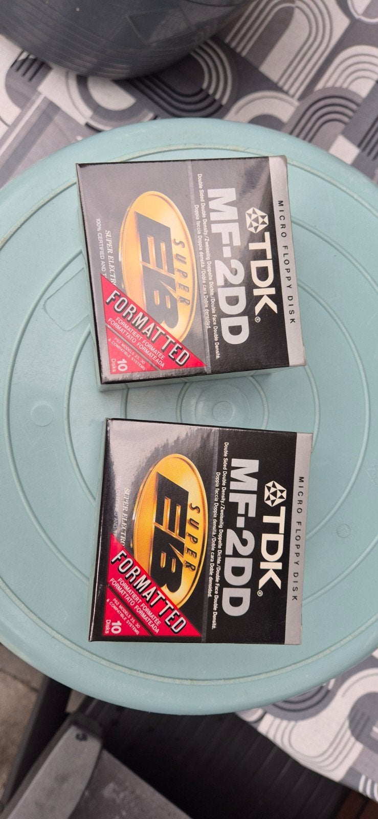 TDK MF-2DD Micro Floppy Disks - 2x10 stuks geformatteerd, Computers en Software, Beschrijfbare discs, Nieuw, Overige typen, Ophalen of Verzenden