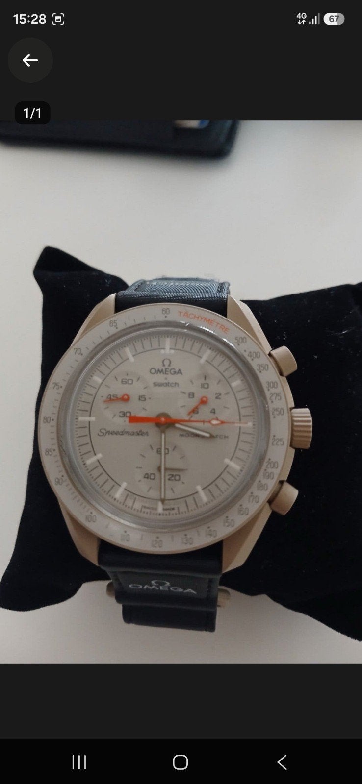 omega swatch, Sieraden, Tassen en Uiterlijk, Ophalen of Verzenden, Kunststof, Kunststof, Swatch