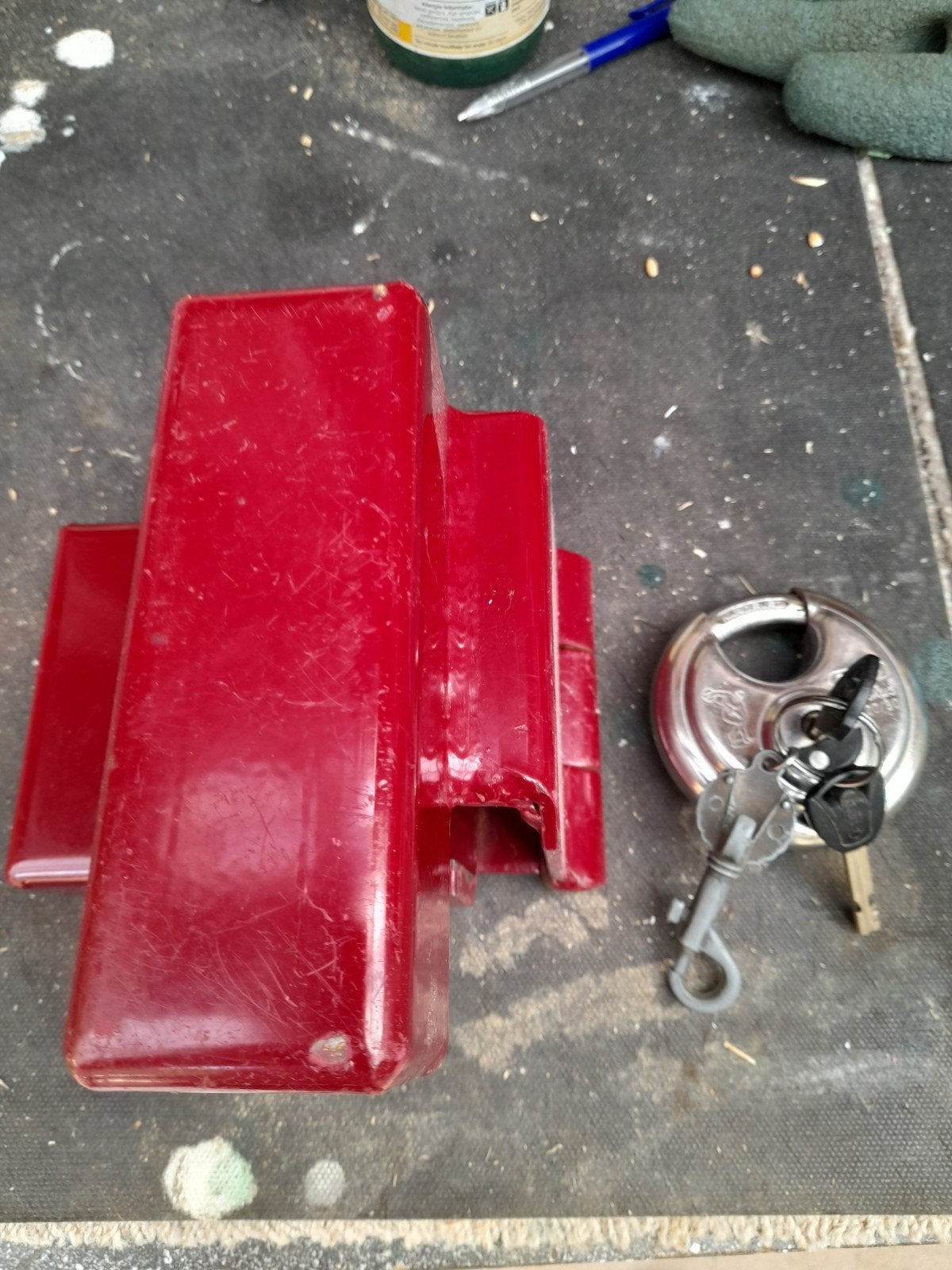 Caravandisselslot incl.ABUS20/80 discusslot