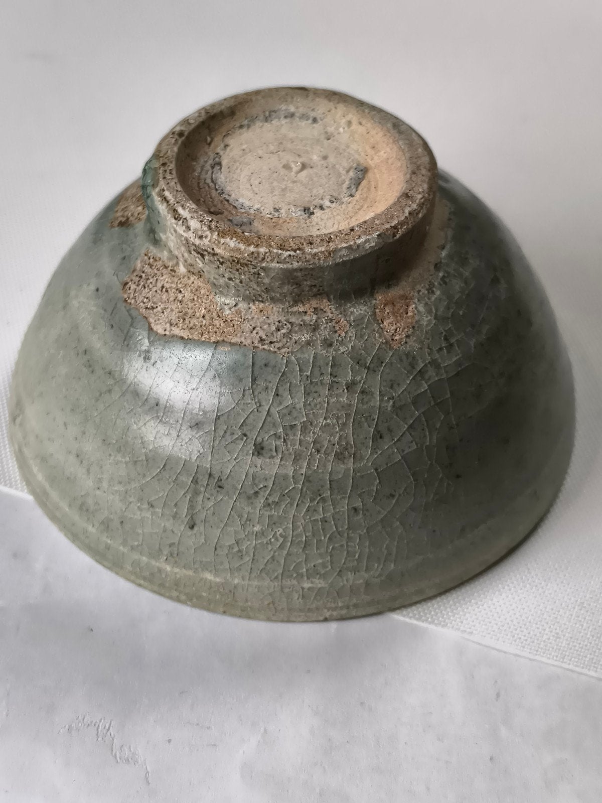 antiek celadon kom Koreaans, Ophalen of Verzenden
