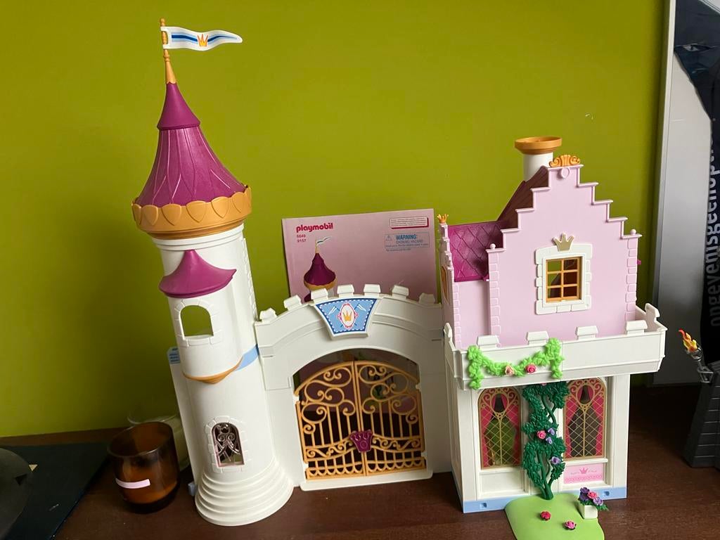 Playmobil Prinsessenkasteel met Drakenfamilie, Ophalen of Verzenden, Zo goed als nieuw