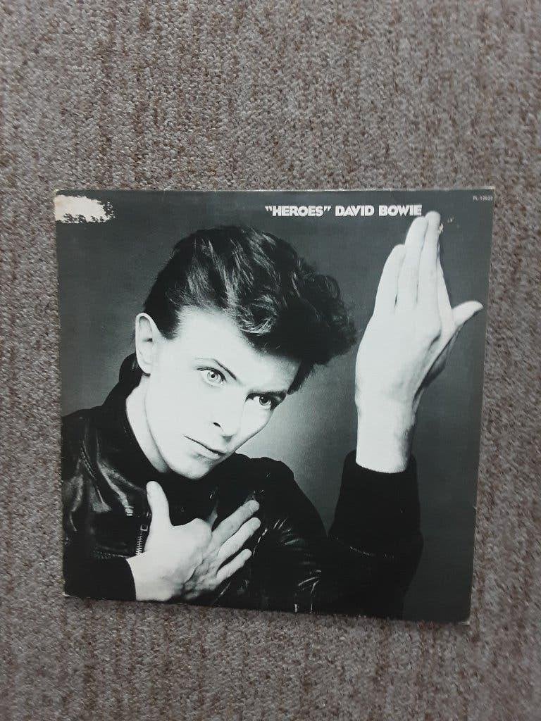 vinyl lp David Bowie heroes, LP, Gebruikt, Originele persing, Ophalen of Verzenden