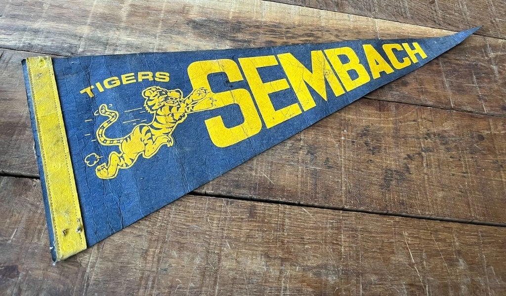 Tigers SEMBACH originele supporters vlag, Diversen, Ophalen of Verzenden