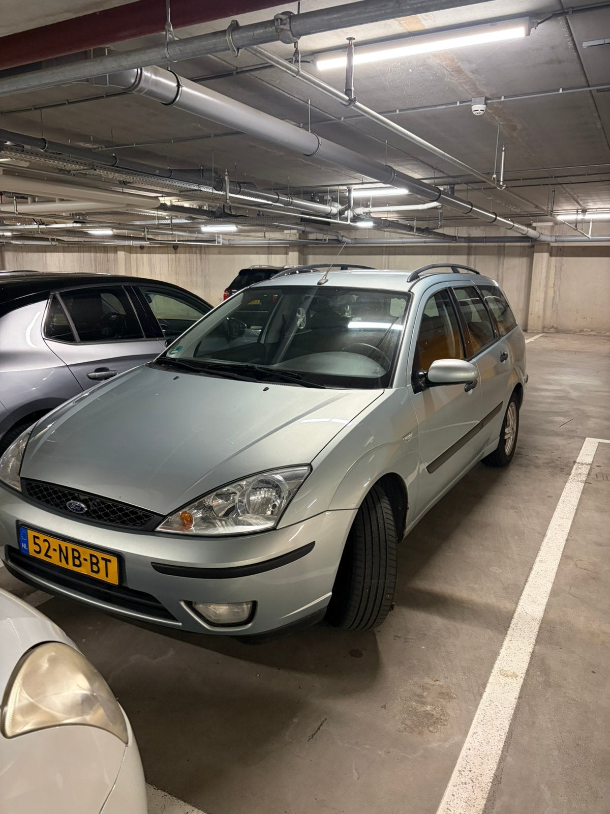 Ford Focus 1.6I 74KW 2003 Grijs, Ophalen, Gebruikt, Ford USA, Bumper