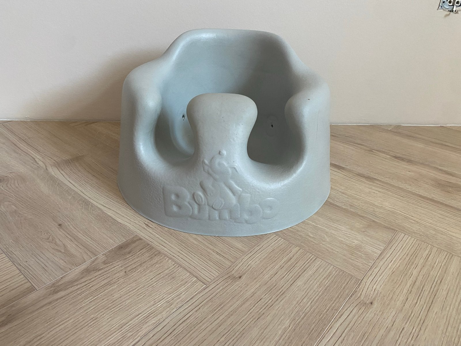 Bumbo Floor Seat Licht Grijs - Kinderstoel, Ophalen, Zo goed als nieuw, Overige typen, Gordel(s)