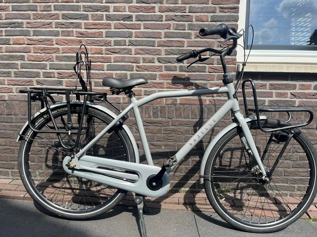 Gazelle HeavyDutyNL jongensfiets  - 28 inch grijs, Ophalen, Gebruikt, Versnellingen, 49 tot 53 cm