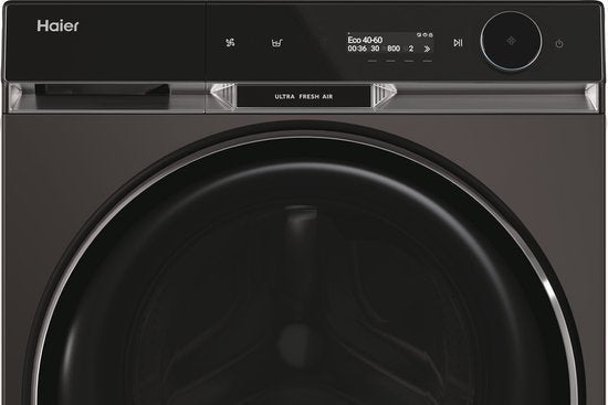 Haier wasmachine HW100-BD14397PGUS – 10kg - Antraciet, P.demets@haiereurope.com, Nieuw, Ophalen of Verzenden, Voorlader