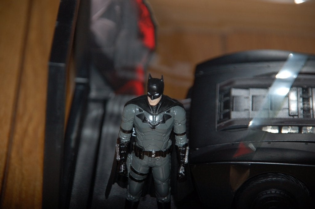 1:18 THE BATMAN BATMOBILE Jada Toys WRH, Hobby en Vrije tijd, Modelauto's | 1:18, Verzenden, Zo goed als nieuw, Auto, Overige merken
