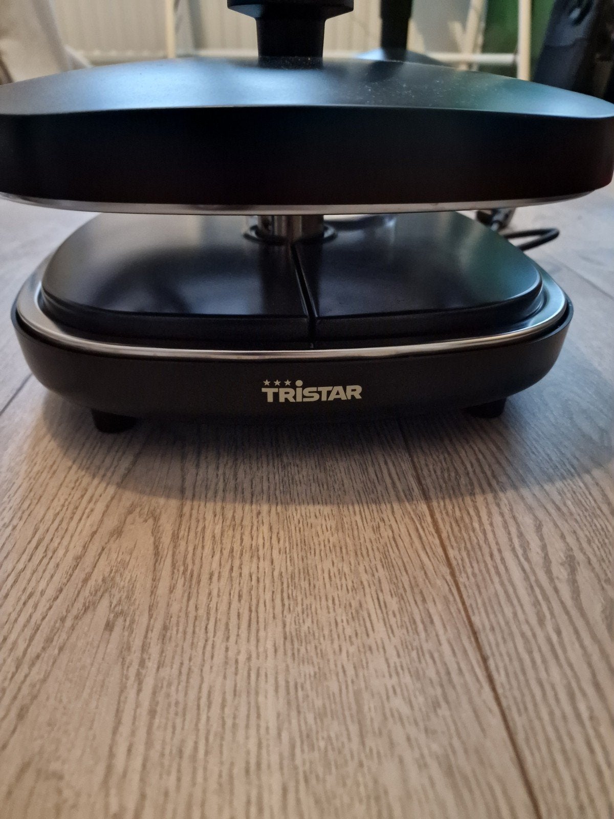 Tristar Raclette Grill met 4 Pannetjes, Ophalen of Verzenden, Gebruikt, Minder dan 4 personen