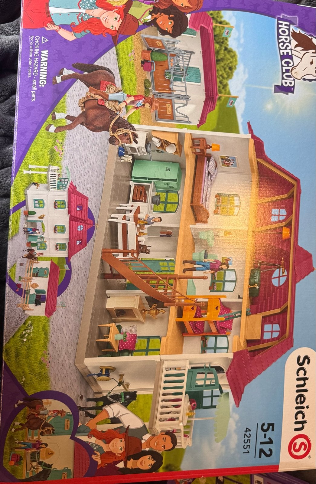 Schleich Horse Club Lakeside Landhuis en Stal - Nieuw, Ophalen of Verzenden, Zo goed als nieuw, Poppenhuis