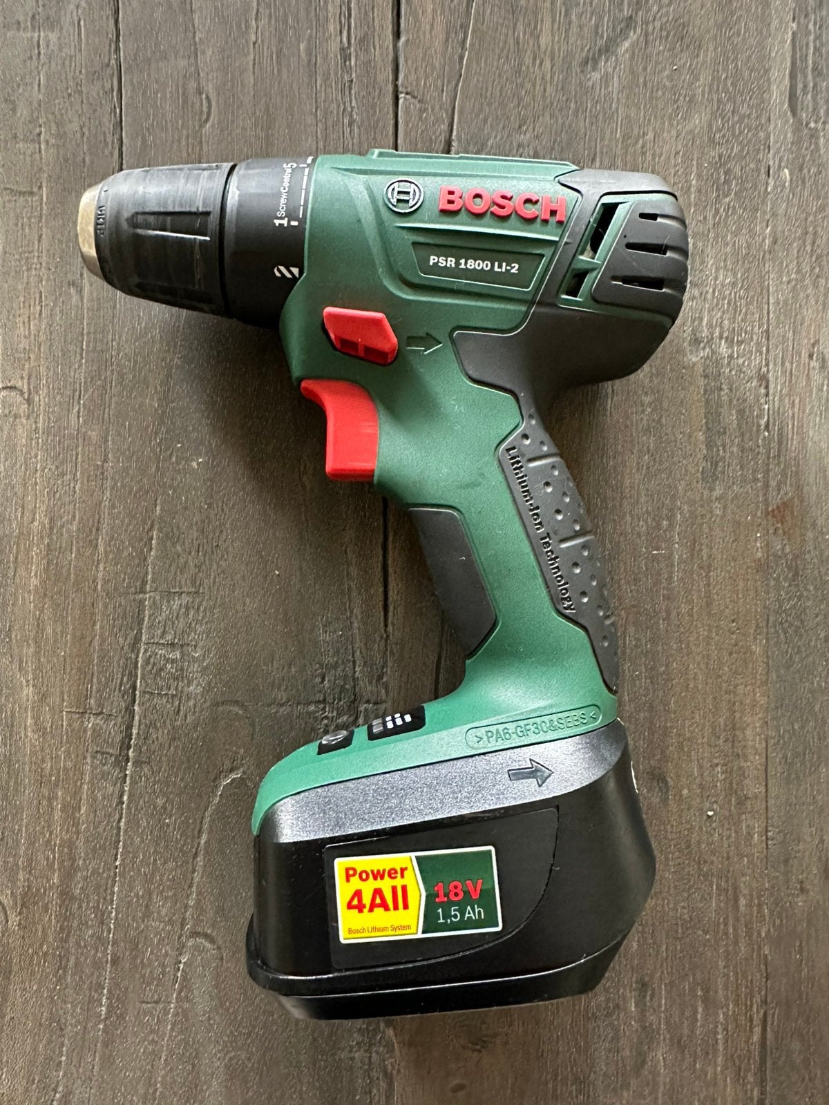 Bosch accu Schroefboormachine Power4All platform, Ophalen, Zo goed als nieuw, Boor- en Schroefmachine, Variabele snelheid