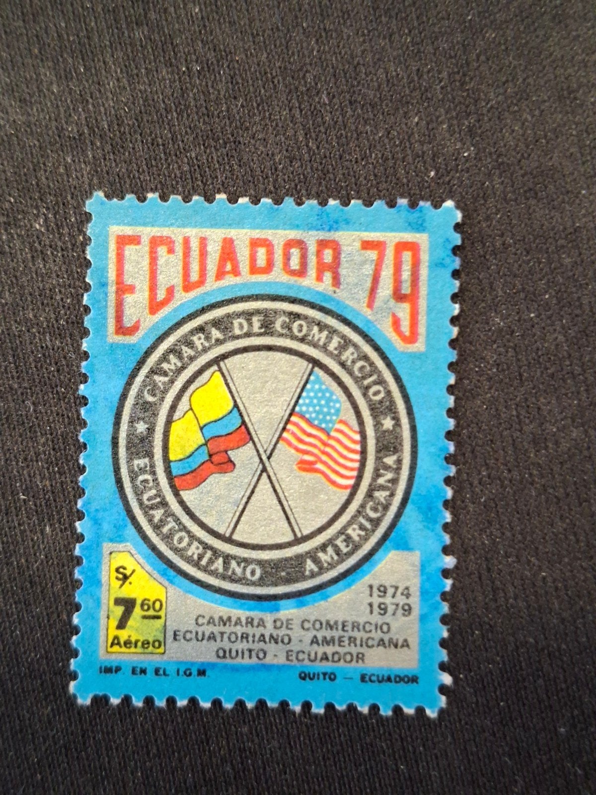 Ecuador, Postzegels en Munten, Postzegels | Amerika, Ophalen of Verzenden, Gestempeld, Zuid-Amerika