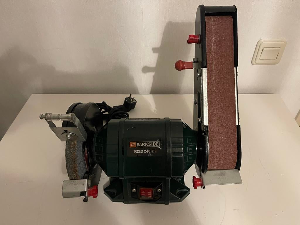 Parkside Bandschuurmachine PSBS 240 C2 - Zo goed als nieuw, Ophalen, Zo goed als nieuw, Minder dan 700 watt, Overige typen
