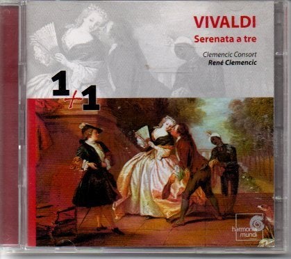 Vivaldi - Serenata a tre - Clemencic Consort -2cds, Ophalen of Verzenden, Inclusief boekje, Orkest of Ballet, Vivaldi