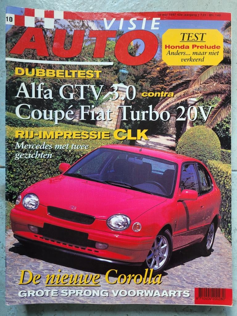 Autovisie nr 10 van 1997, Ophalen of Verzenden, Gelezen, Algemeen