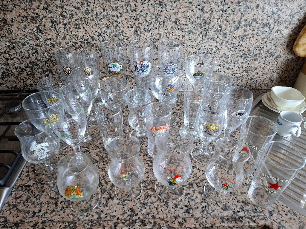 Bierglazen, Ophalen, Zo goed als nieuw, Bierglas