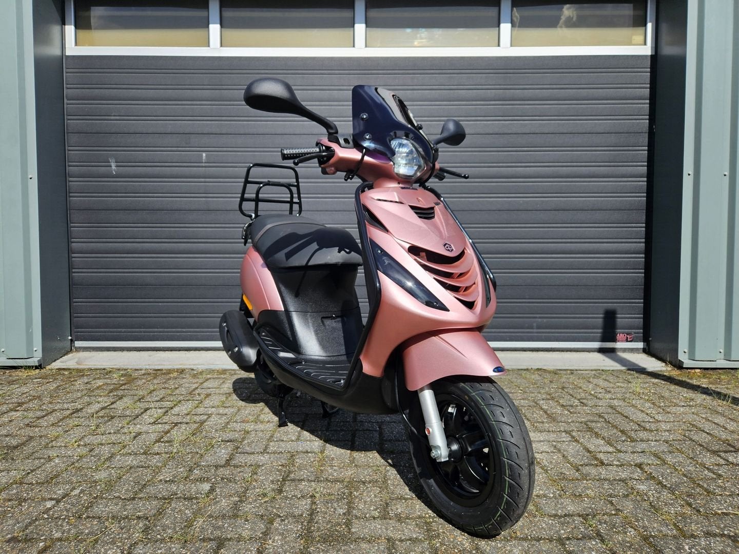 PIAGGIO ZIP 50 4T E4 BROM BJ 2018 ROSE GOLD 6334KM + OPTIES, Maximaal 45 km/u, Onbekend, Ophalen of Verzenden, Zo goed als nieuw