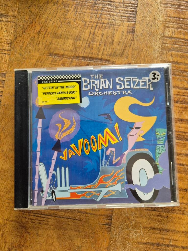 The Brian Setzer Orchestra - Vavoom! CD, Cd's en Dvd's, Cd's | Pop, Zo goed als nieuw, 2000 - 2009, Ophalen of Verzenden