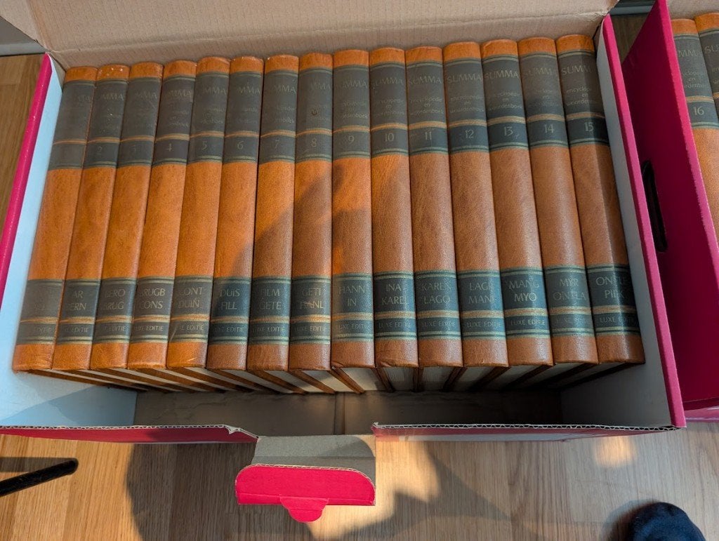 Complete serie Summa encyclopedie (1974-1985), Complete serie, Diverse auteurs, Ophalen of Verzenden, Zo goed als nieuw
