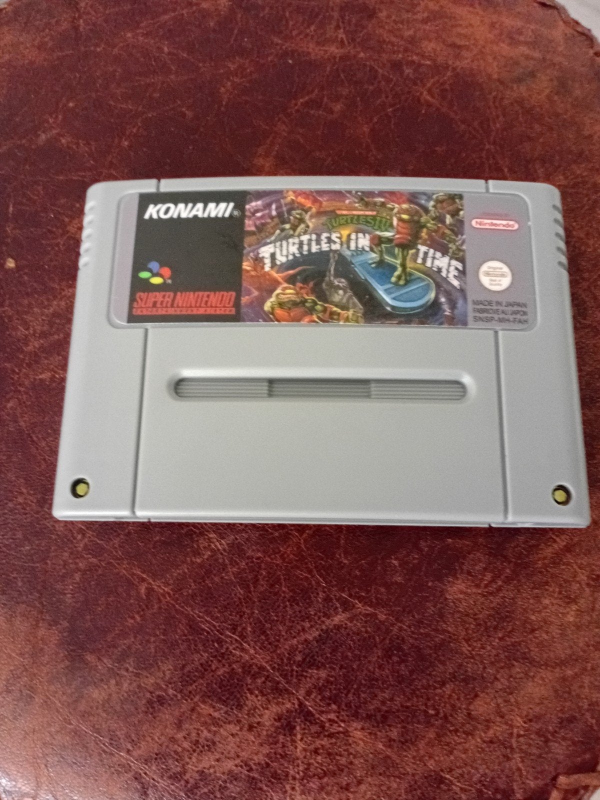 Teenage Mutant Ninja Turtles IV: Turtles in Time SNES, Avontuur en Actie, Gebruikt, 2 spelers, Ophalen of Verzenden