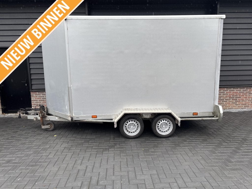 Gesloten aanhanger aanhangwagen tandemasser, Auto diversen, Aanhangers en Bagagewagens, Gebruikt