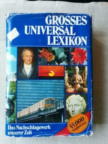 Grosses Universallexikon - das Nachschlagewerk unserer Zeit, Ophalen of Verzenden, Gelezen