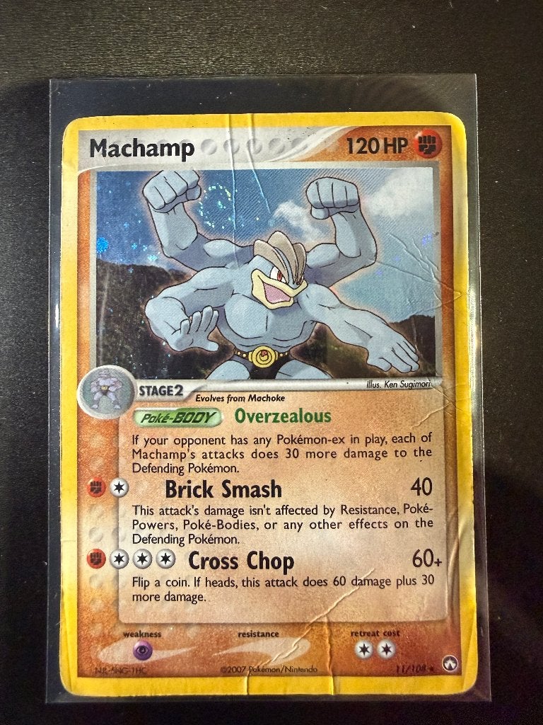 Machamp #11 (PK) - Holo, Ophalen of Verzenden, Gebruikt