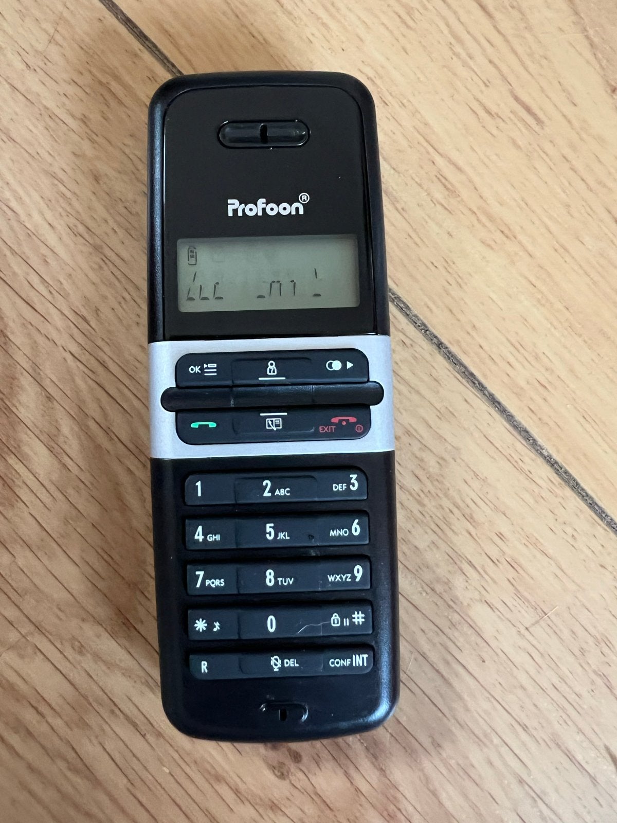 Profoon PDX-920 draadloze huistelefoon met lader, Ophalen of Verzenden, Gebruikt, 1 handset
