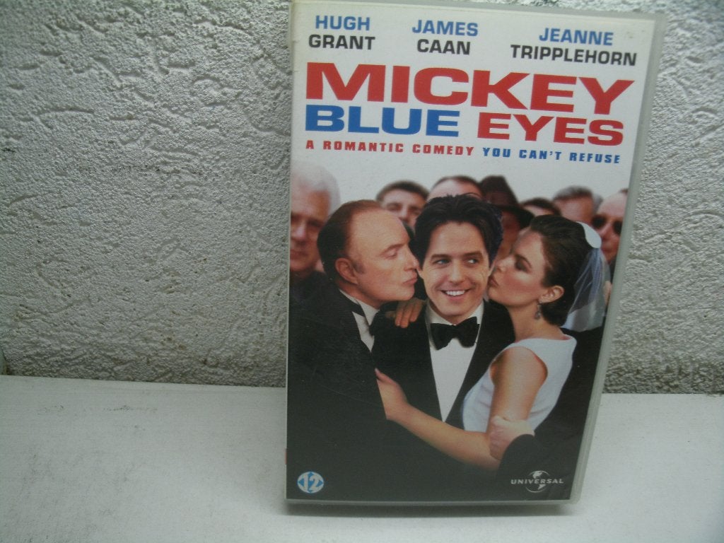 vhs 122b mickey blue eyes, Vanaf 16 jaar, Ophalen of Verzenden, Zo goed als nieuw, Horror