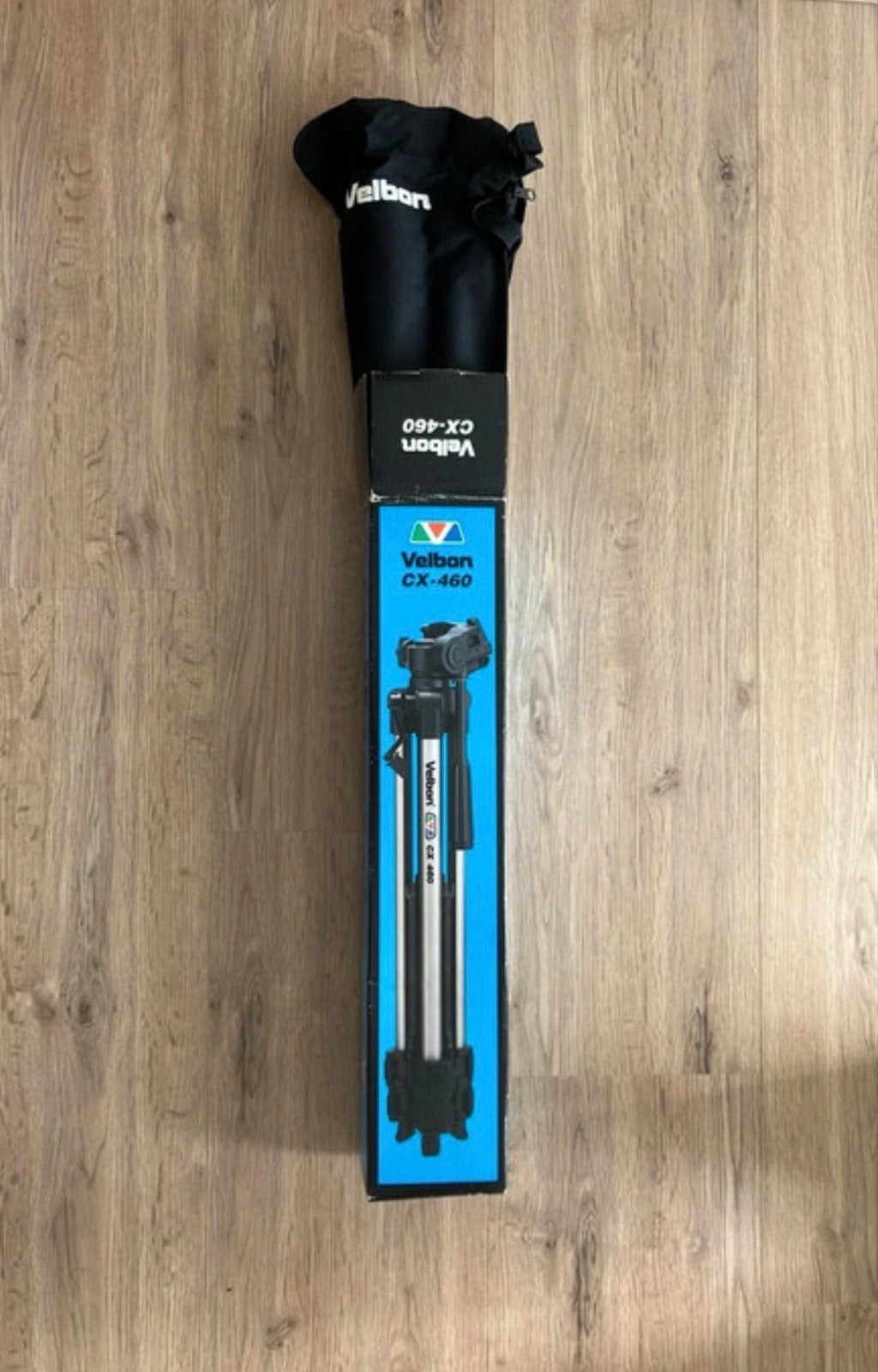 Velbon CX-460 Statief - Compact en Lichtgewicht, Velbon, Nieuw, Inclusief draagtas, 125 tot 150 cm