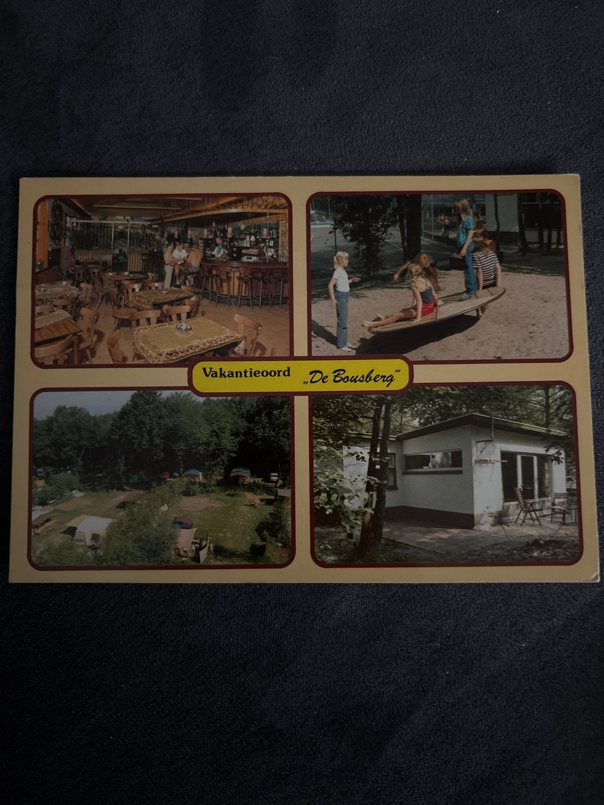 Oude Ansichtkaart Vakantieoord "De Bousberg" Limburg, Ophalen of Verzenden, 1960 tot 1980, Gelopen, Limburg