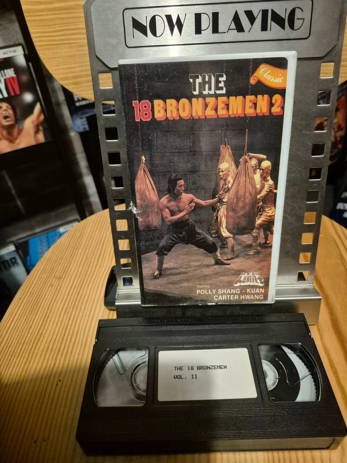 VHS The 18 Bronzemen 2 - Martial Arts Klassieker, Cd's en Dvd's, VHS | Film, Ophalen of Verzenden