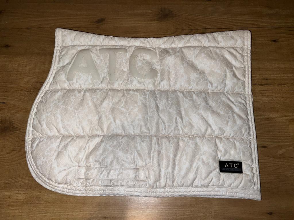 Wit Dekje ATC ANKY Pad Sjabrak Antislip Grip, Ophalen of Verzenden, Gebruikt, Springdekje, Anky