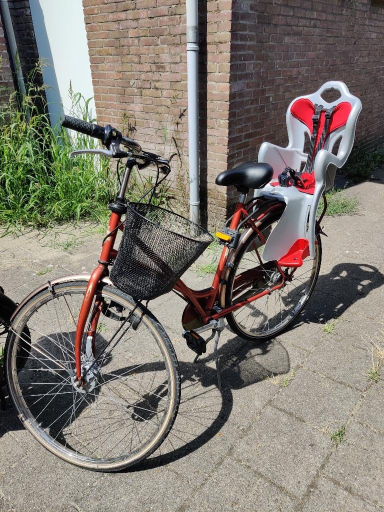 Fiets, Fietsen en Brommers, Fietsen | Dames | Damesfietsen, 53 tot 56 cm, Ophalen of Verzenden, Zo goed als nieuw, Schijfrem