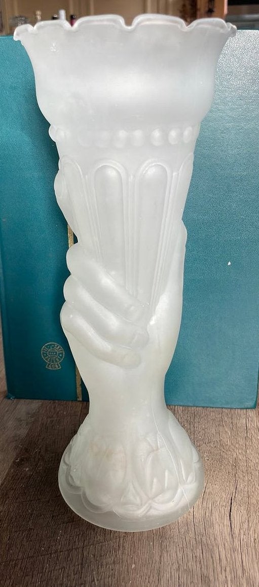 Antiek Art Deco vaas  -Francois Legras-1920, Ophalen of Verzenden
