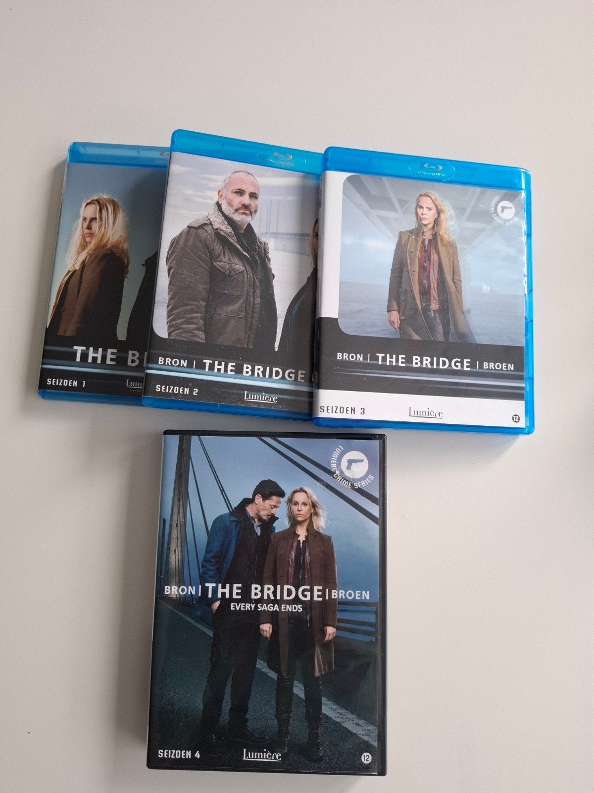 Bron | The Bridge - Seizoenen 1-4 (Blu-ray/DVD), Engels, Misdaad, Nederlands, Seizoen 1